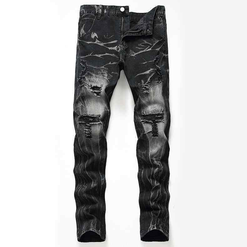 Men's Denim Straight leg Jeans - Shirtafied