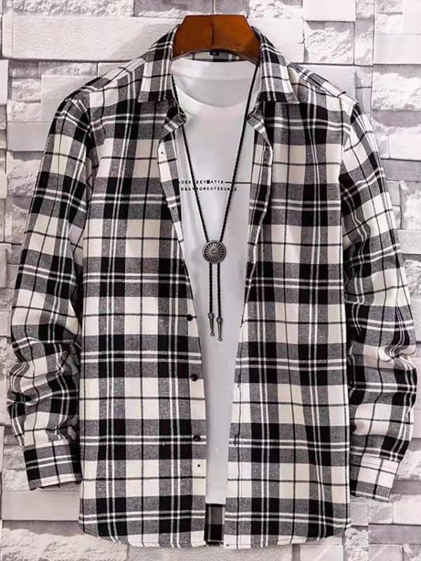 Men's Long Sleeve Flannel Shirt