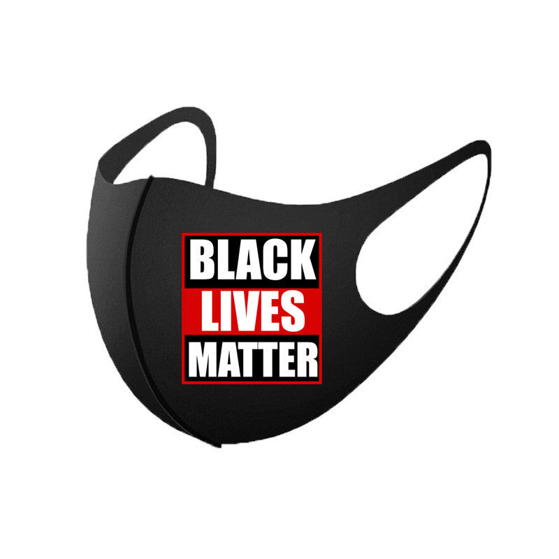 Unisex 2 Piece Face Mask with Black Lives Matter Logo