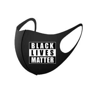 Unisex 2 Piece Face Mask with Black Lives Matter Logo