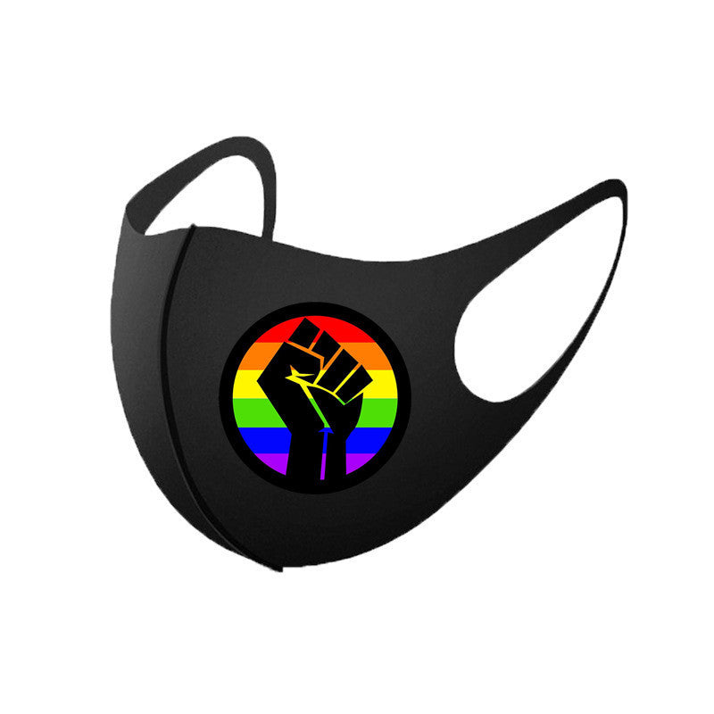 Unisex 2 Piece Face Mask with Black Lives Matter Logo