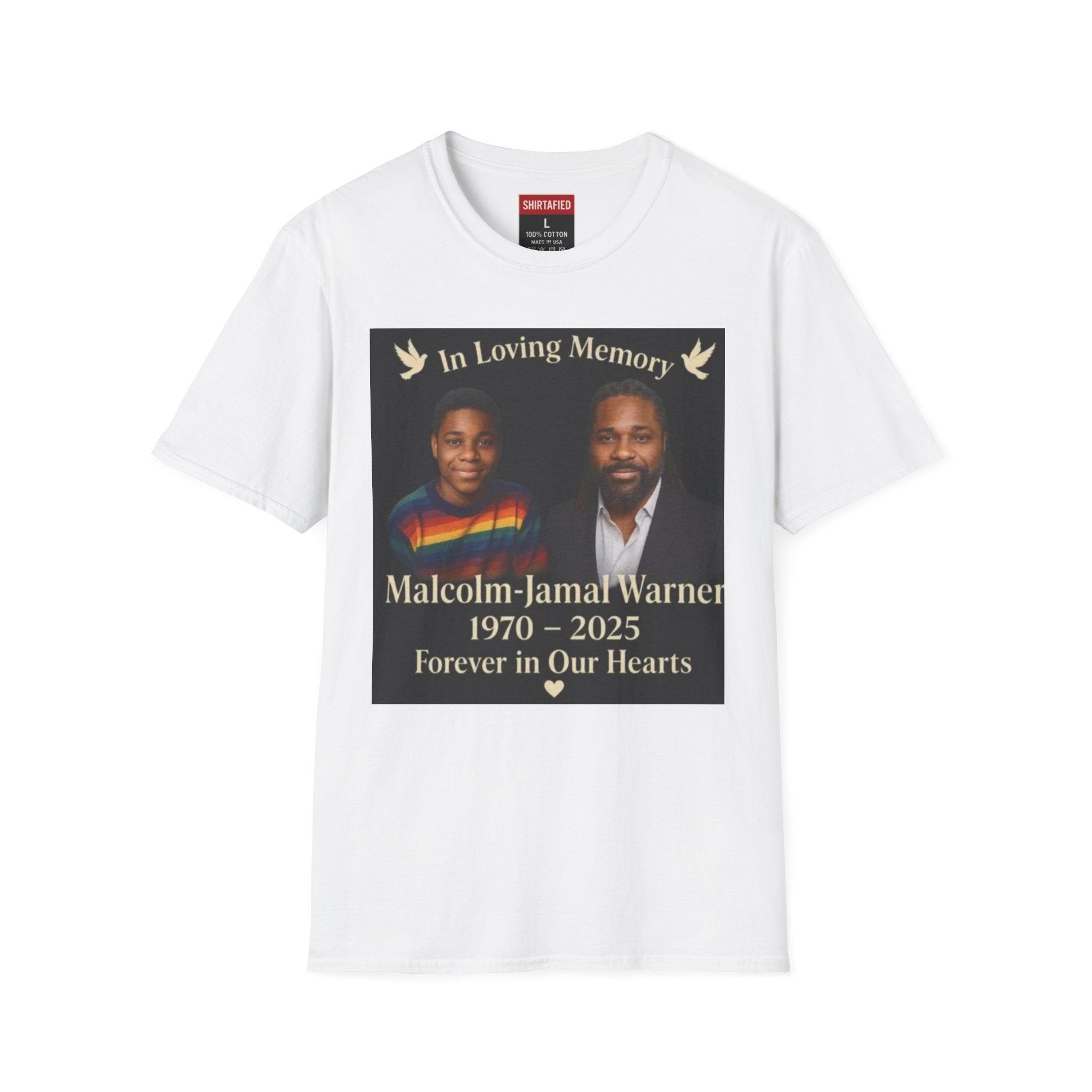 Unisex Casual Softstyle Custom Malcolm T-Shirt