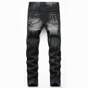 Men's Denim Straight leg Jeans - Shirtafied