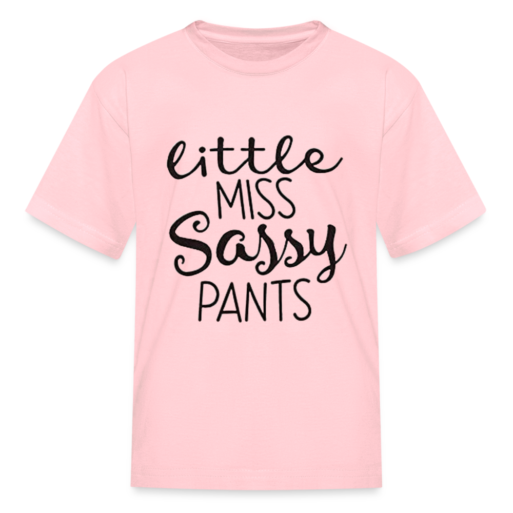 Kids and Babies Miss Sassy Pants Print T Shirt - pink