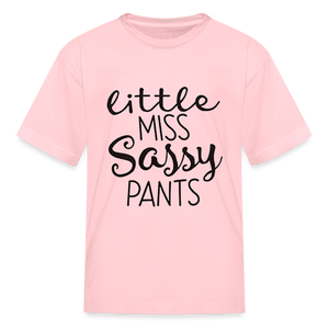 Kids and Babies Miss Sassy Pants Print T Shirt - pink