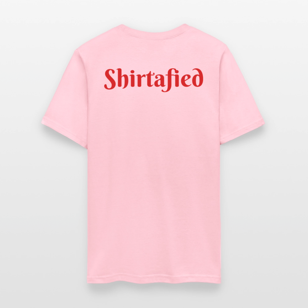 Unisex Shirtafied Print Gildan T Shirt - pink