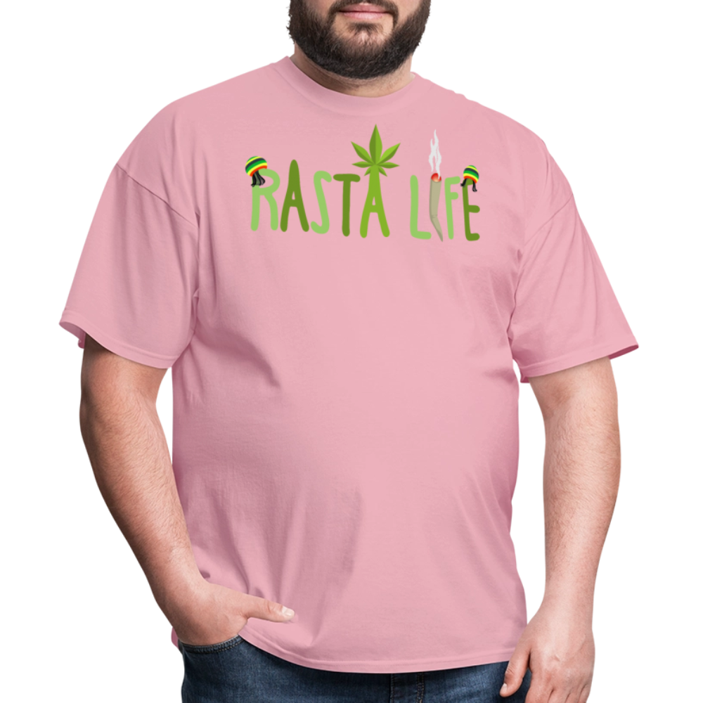 Unisex Classic Custom Rasta T Shirt - pink