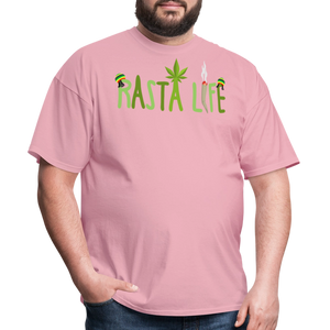 Unisex Classic Custom Rasta T Shirt - pink