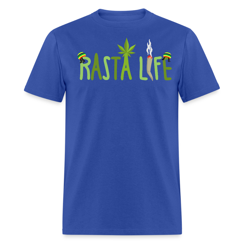 Unisex Classic Custom Rasta T Shirt - royal blue