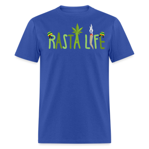 Unisex Classic Custom Rasta T Shirt - royal blue