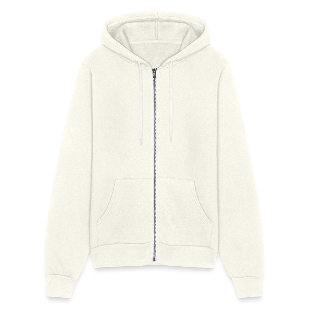 Bella + Canvas Unisex Full Zip Eagles Print Hoodie - vintage white