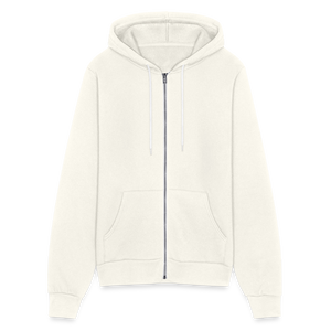 Bella + Canvas Unisex Full Zip Eagles Print Hoodie - vintage white