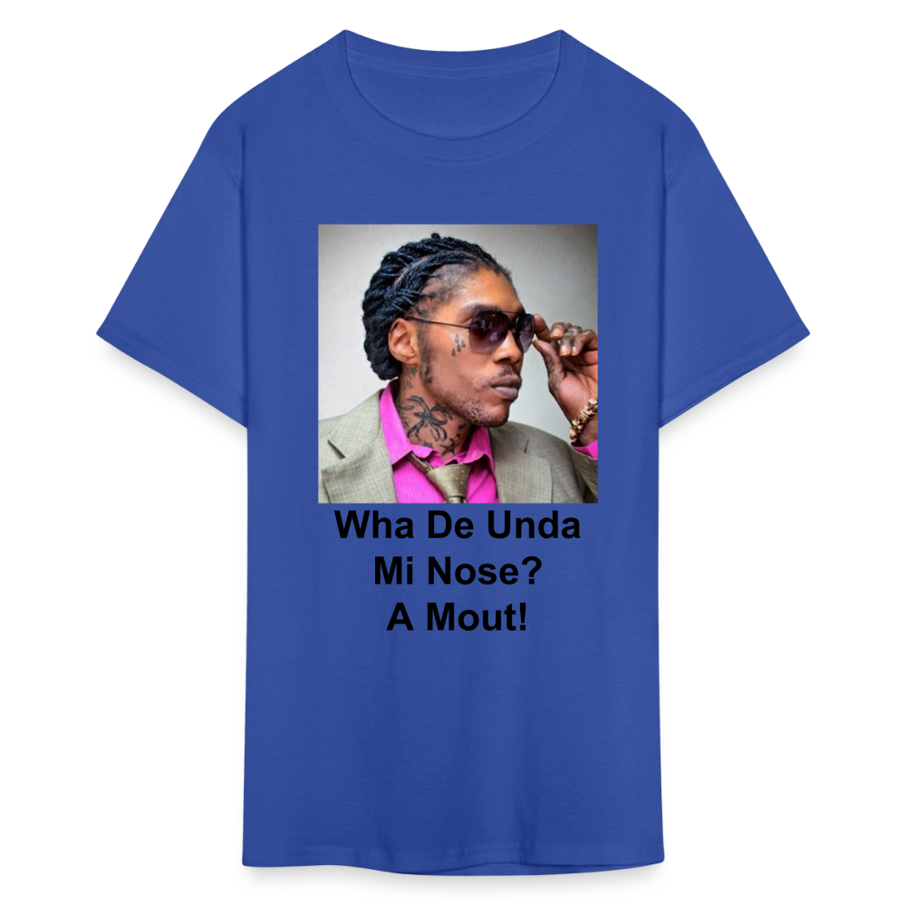 Unisex Classic Vybz Kartel Custom T Shirt - royal blue