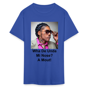 Unisex Classic Vybz Kartel Custom T Shirt - royal blue