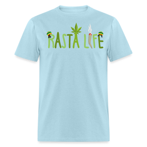Unisex Classic Custom Rasta T Shirt - powder blue