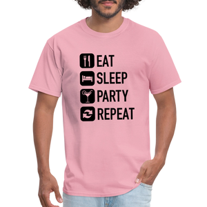 Unisex Classic Custom Party Repeat T Shirt - pink