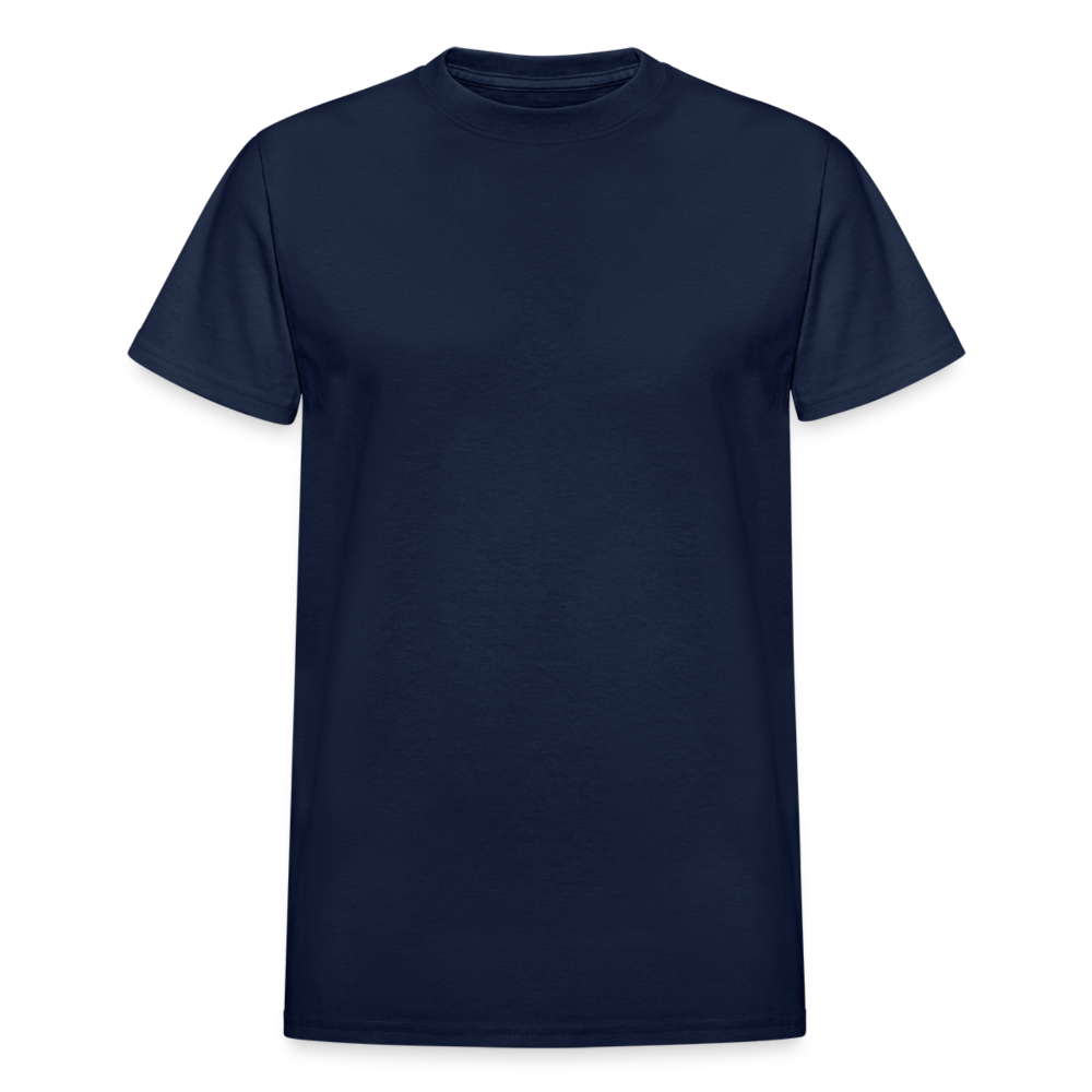 Unisex Adult Gildan Ultra Cotton Print T Shirt - navy