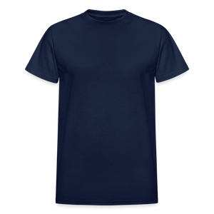 Unisex Adult Gildan Ultra Cotton Print T Shirt - navy