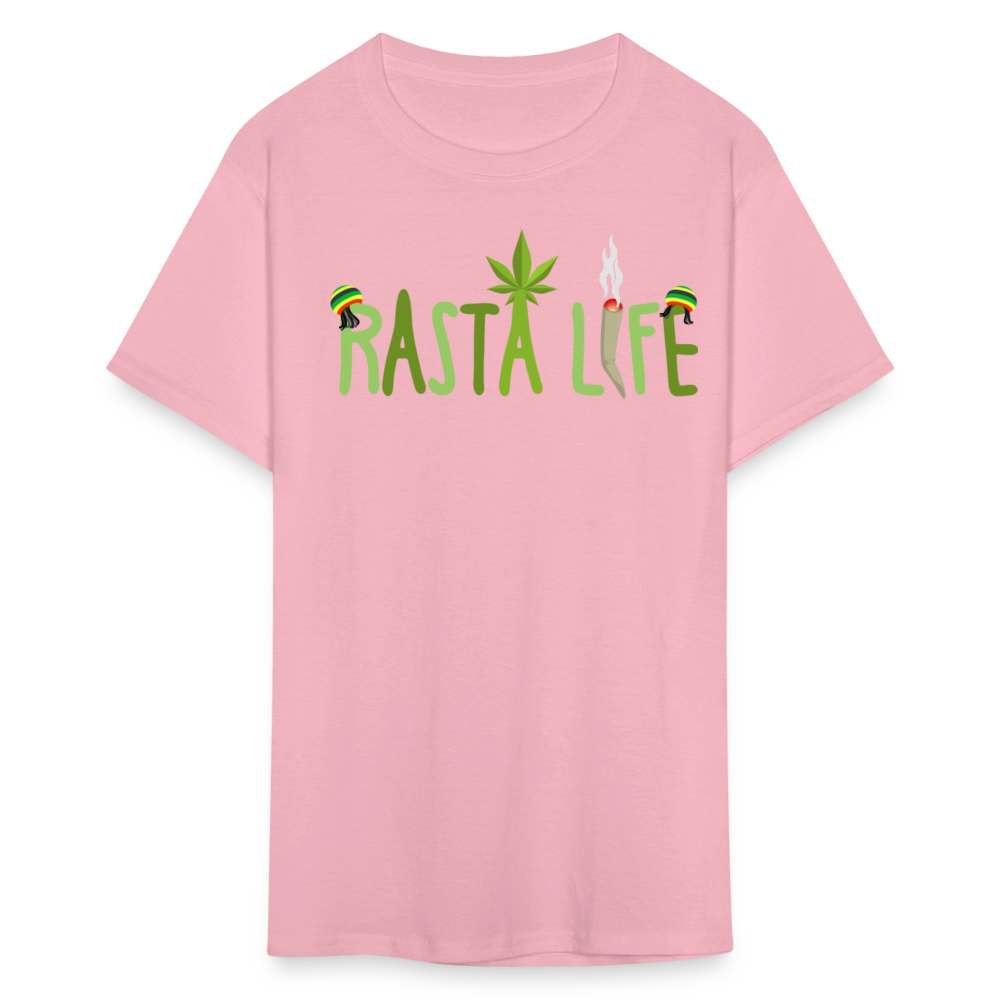 Unisex Classic Custom Rasta T Shirt - pink