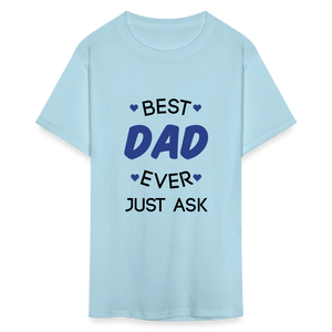 Unisex Classic Custom Dad T Shirt - powder blue