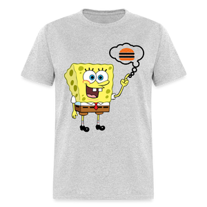 Unisex Classic SpongeBob Custom T Shirt - heather gray