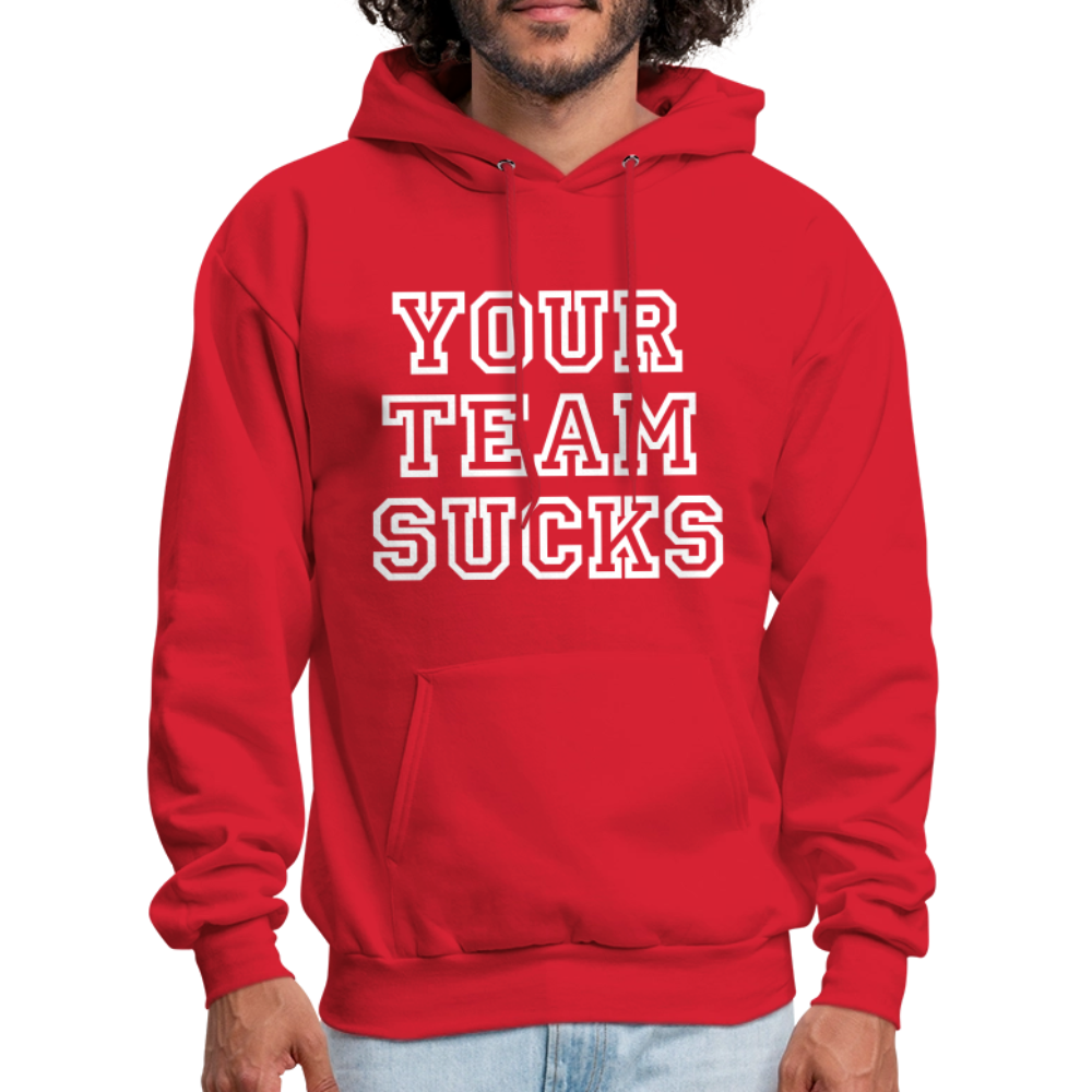 Men's Hanes Hoodie - red