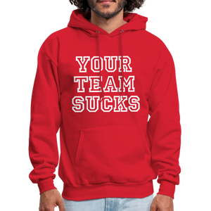 Men's Hanes Hoodie - red