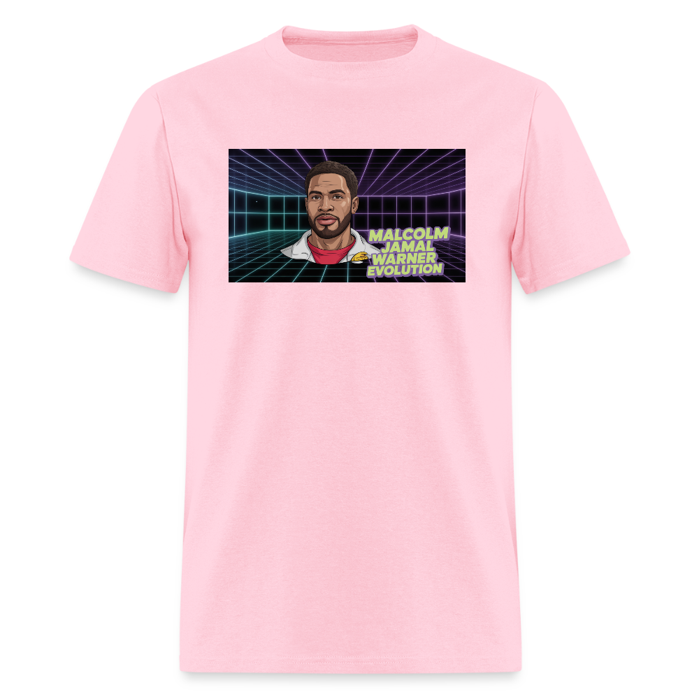 Unisex Classic Malcolm Jamal Warner T Shirt - pink
