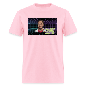 Unisex Classic Malcolm Jamal Warner T Shirt - pink