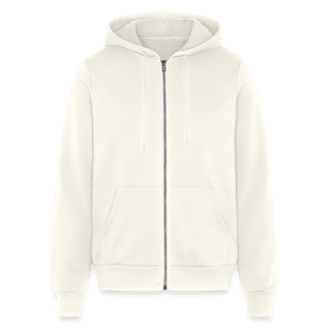 Bella + Canvas Unisex Full Zip Eagles Print Hoodie - vintage white