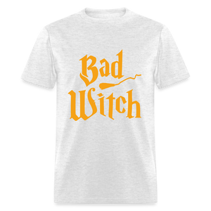 Women's Classic Halloween Print T Shirt - light heather gray