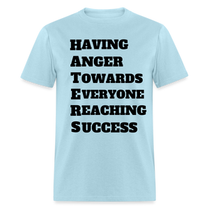 Unisex Classic HATERS T Shirt - powder blue