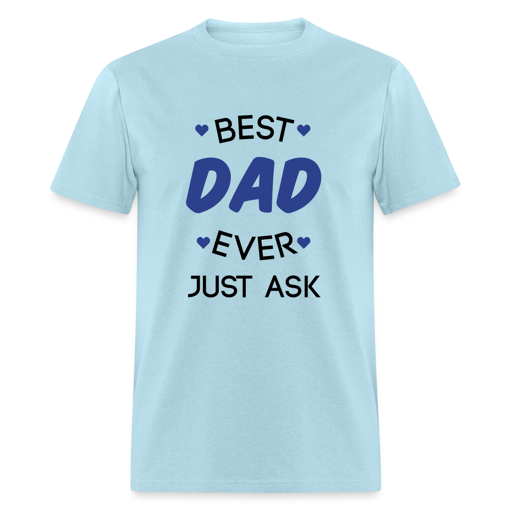 Unisex Classic Custom Dad T Shirt - powder blue