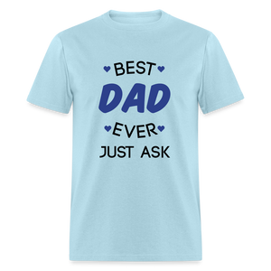 Unisex Classic Custom Dad T Shirt - powder blue
