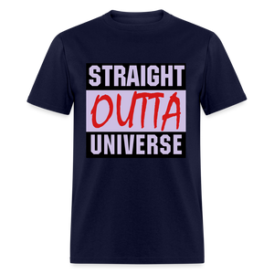 Unisex Straight Outta Compton T Shirt - navy