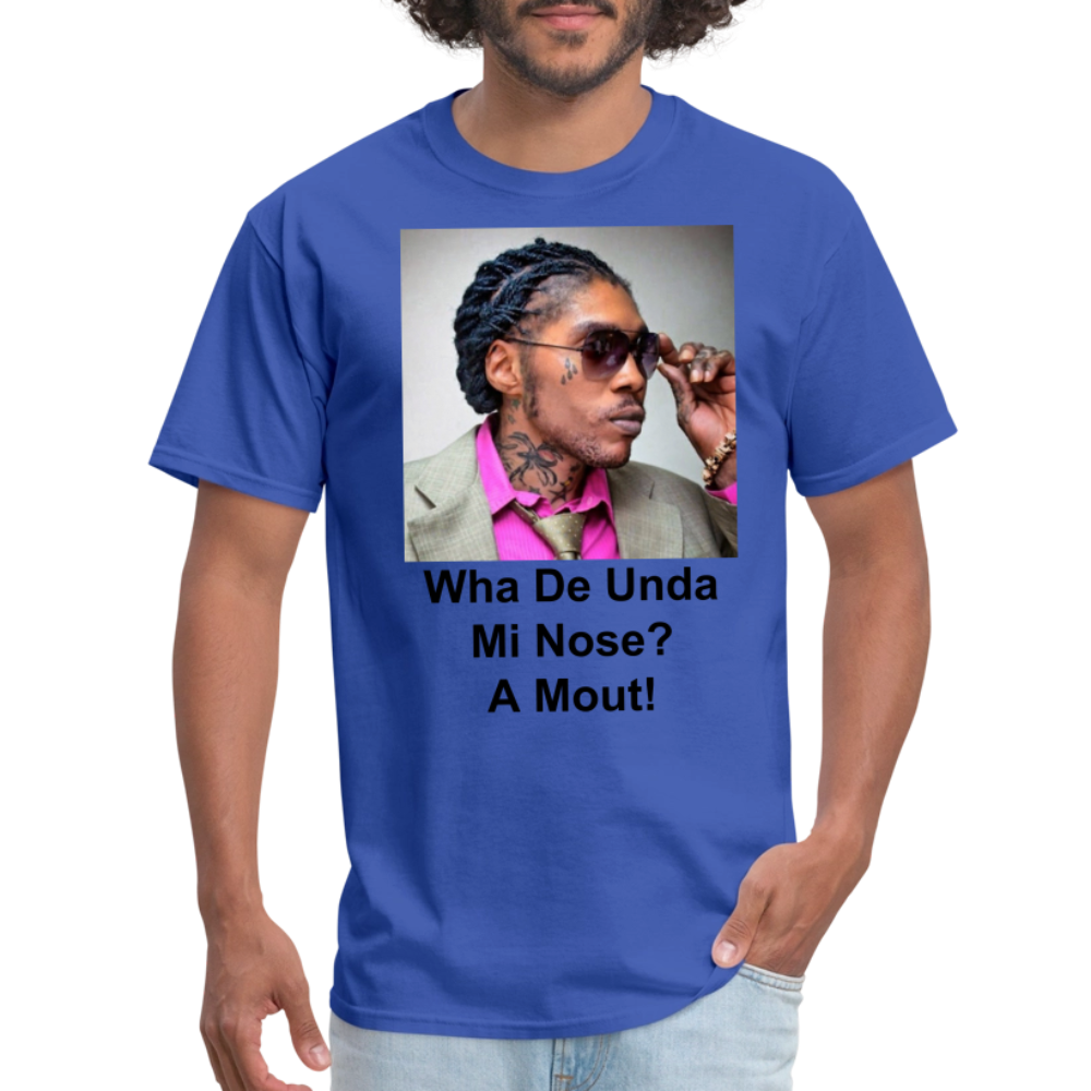 Unisex Classic Vybz Kartel Custom T Shirt - royal blue