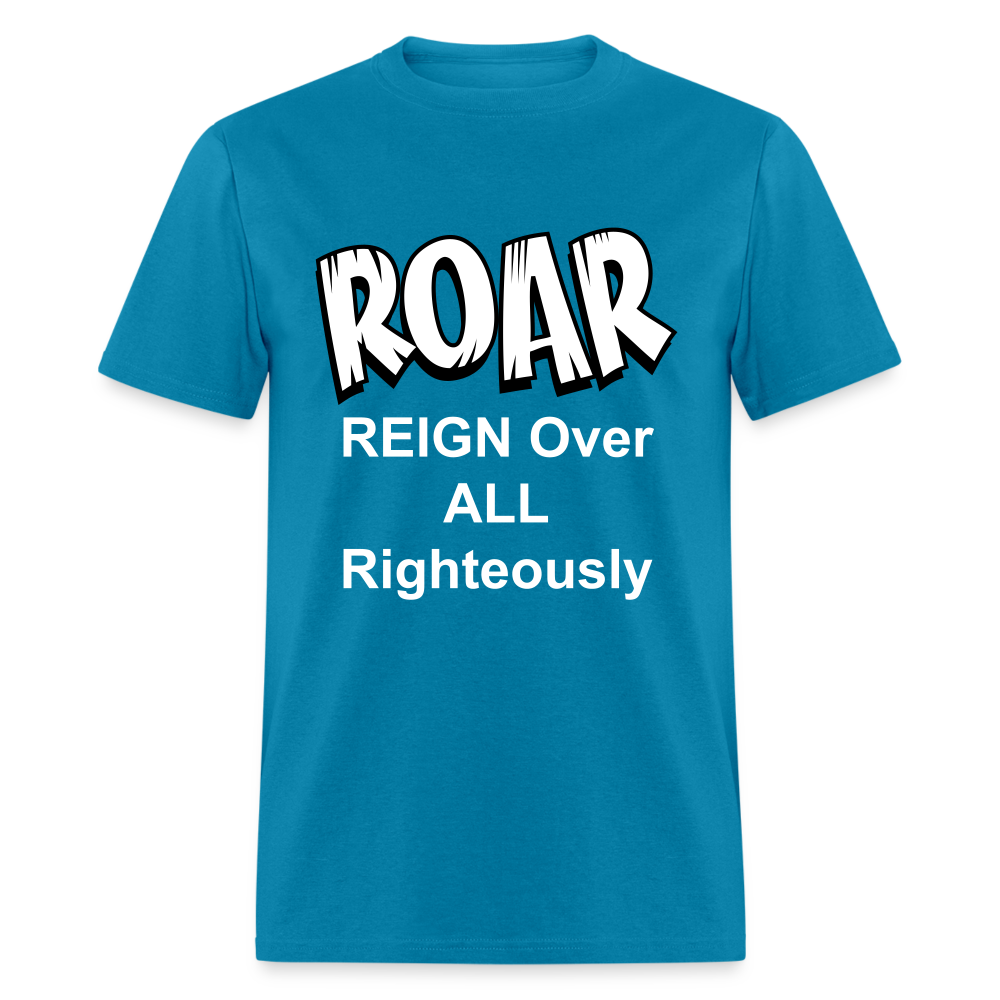 Unisex Classic ROAR T Shirt - turquoise