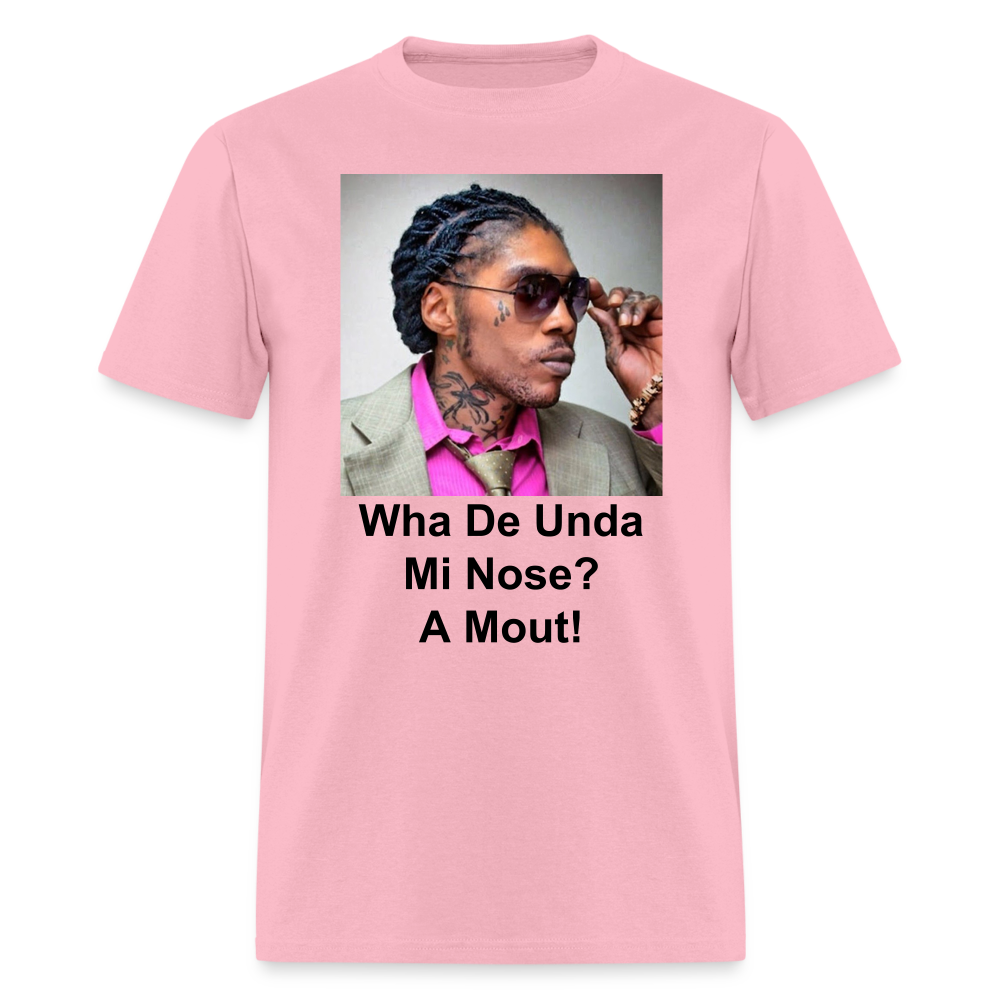 Unisex Classic Vybz Kartel Custom T Shirt - pink