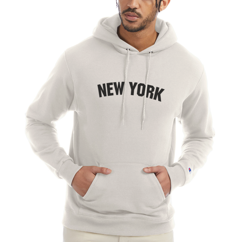 Unisex Champion Powerblend Hoodie - Sand