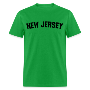 Unisex New Jersey T Shirt - bright green