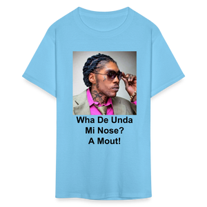 Unisex Classic Vybz Kartel Custom T Shirt - aquatic blue