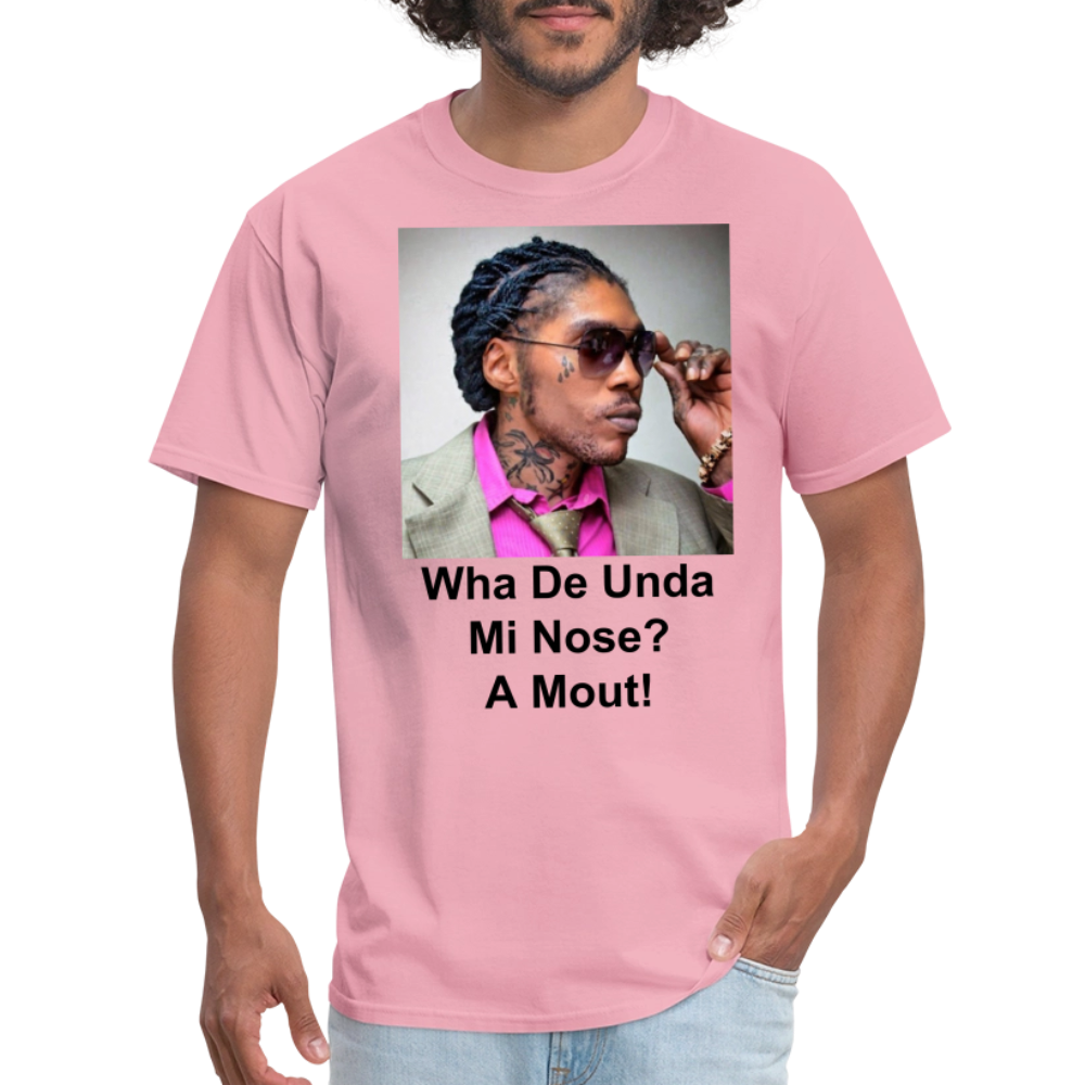 Unisex Classic Vybz Kartel Custom T Shirt - pink