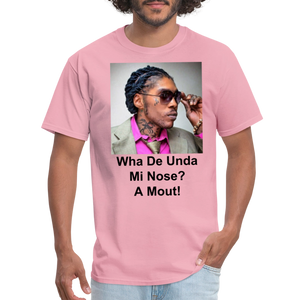 Unisex Classic Vybz Kartel Custom T Shirt - pink