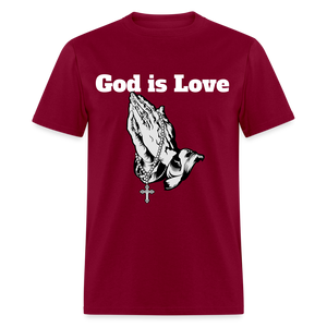 Unisex Classic Spiritual T Shirt - burgundy