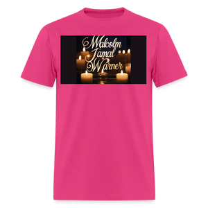 Unisex Malcolm  Theo T-Shirt - fuchsia