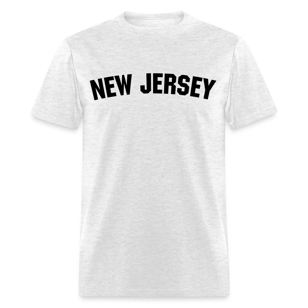 Unisex New Jersey T Shirt - light heather gray