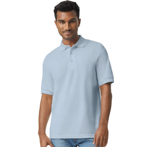 Men's Gildan Unisex 50/50 Jersey Polo - light blue