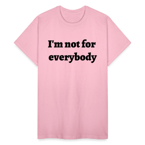 Unisex Gildan Ultra Cotton Adult T Shirt - light pink