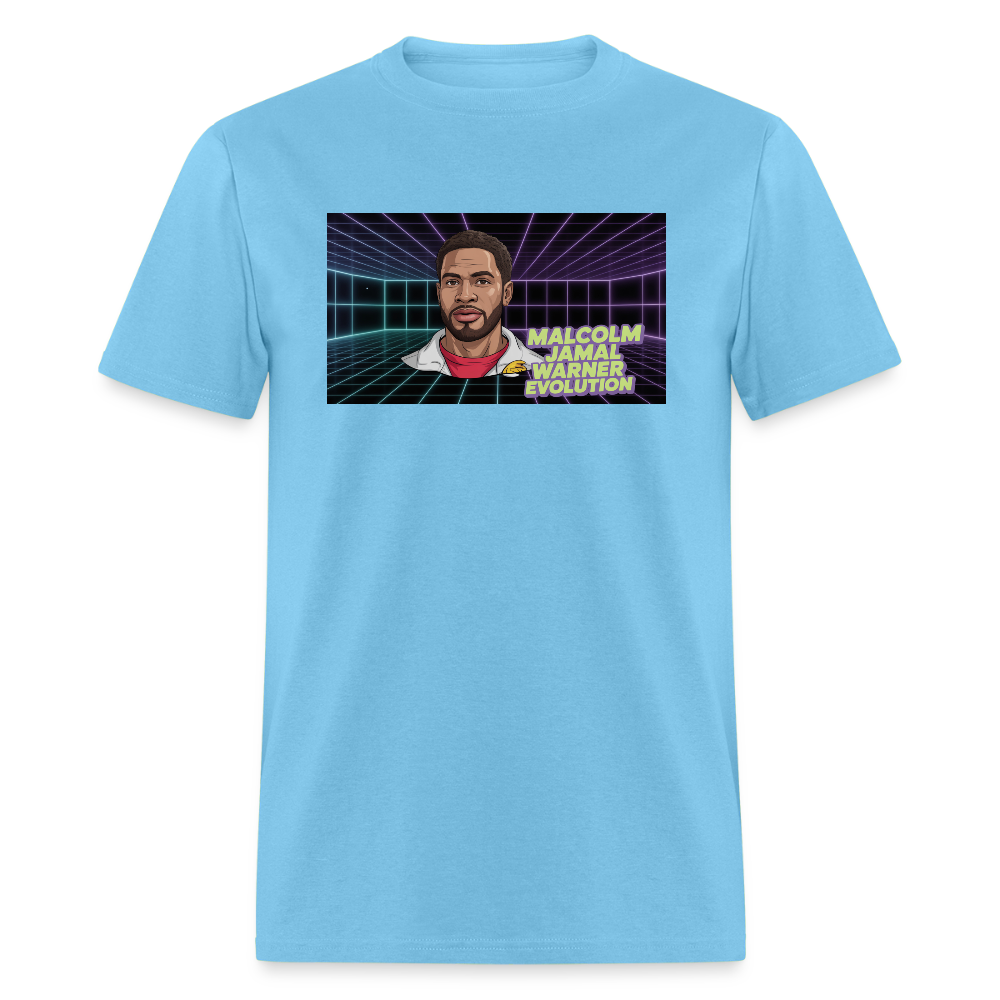 Unisex Classic Malcolm Jamal Warner T Shirt - aquatic blue