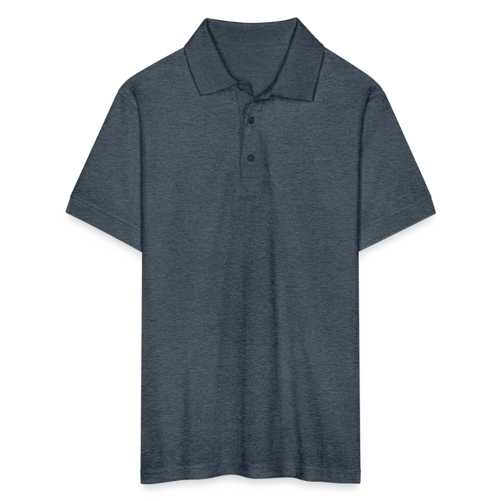 Men's Gildan Unisex 50/50 Jersey Polo - deep heather